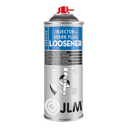 Carton (12) JLM-J04210C Injector & Spark Plug Loosener Spray 400mL