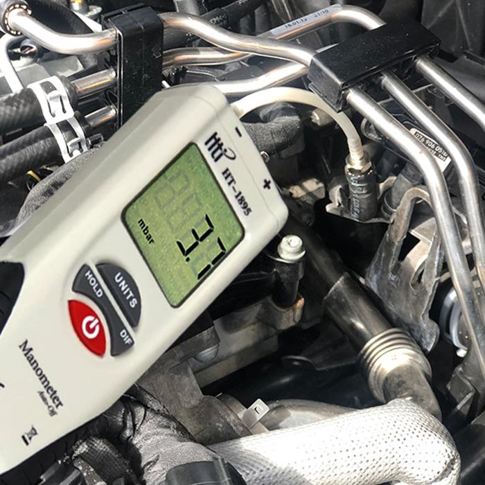 JLM Manometer Back Pressure Test Tool <200mb