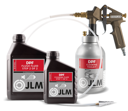 JLM Diesel DPF Cleaning Tool Kit + Fluid Starter Pack