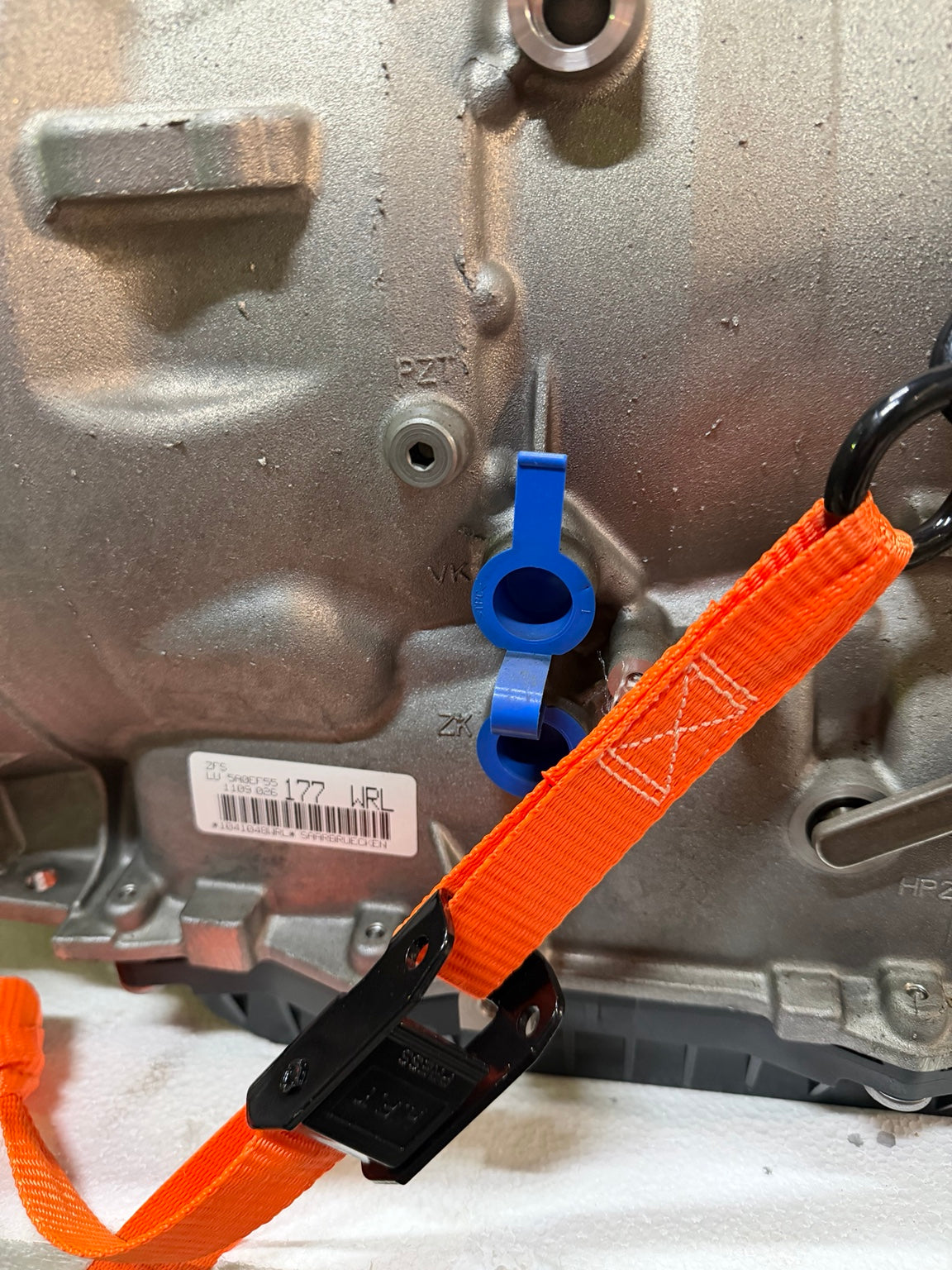 BMW ZF 8HP N63 Gen 2 transmission detail