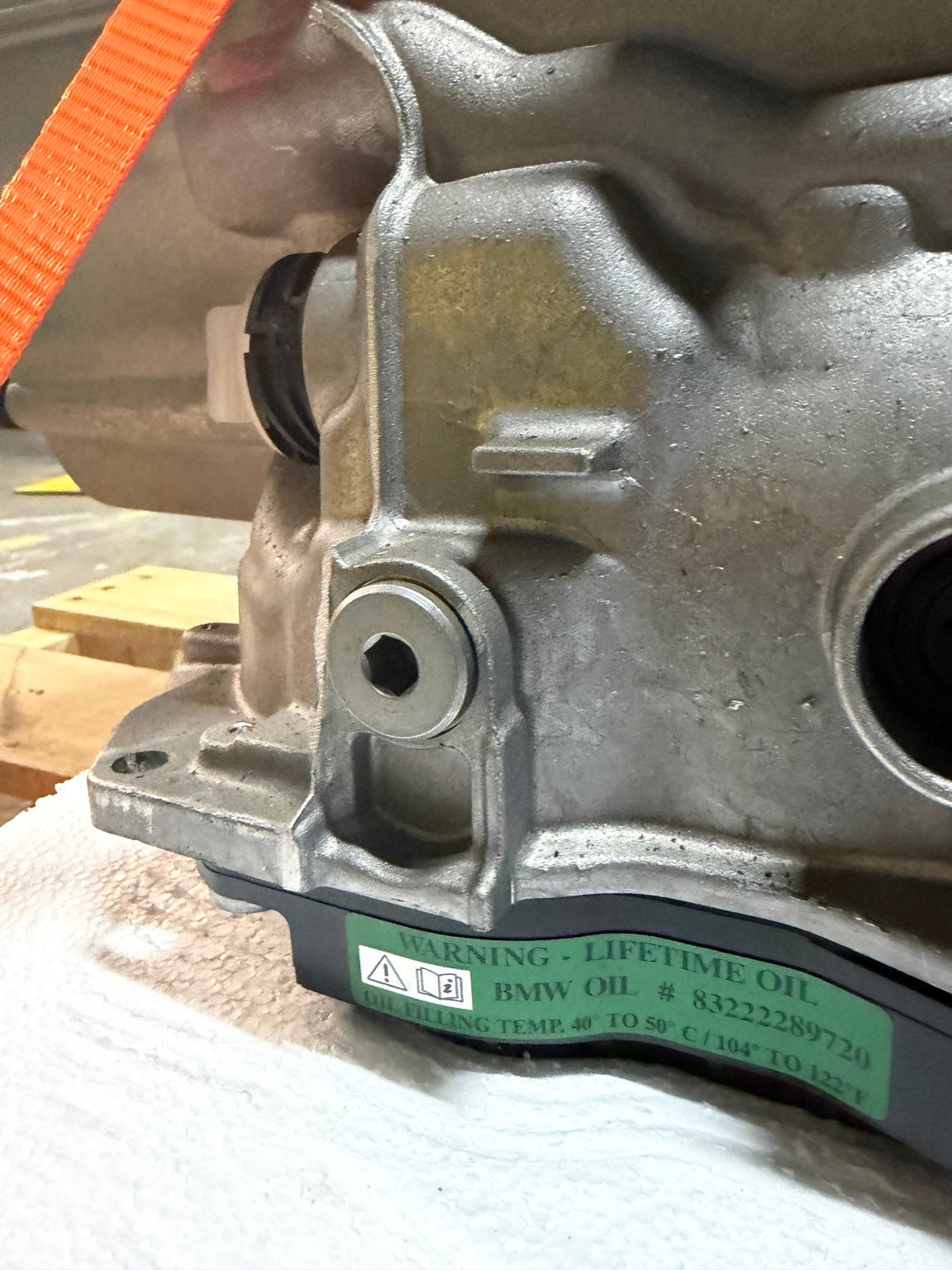 BMW ZF 8HP N63 Gen 2 transmission detail