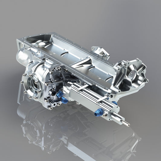 Kiwi CNC BILLET GTR Sump and Diff housing and Dailey oilpump