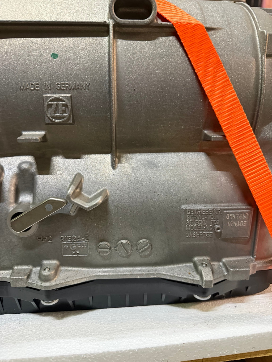 ZF 8HP75 Gen 2 N57 transmission detail