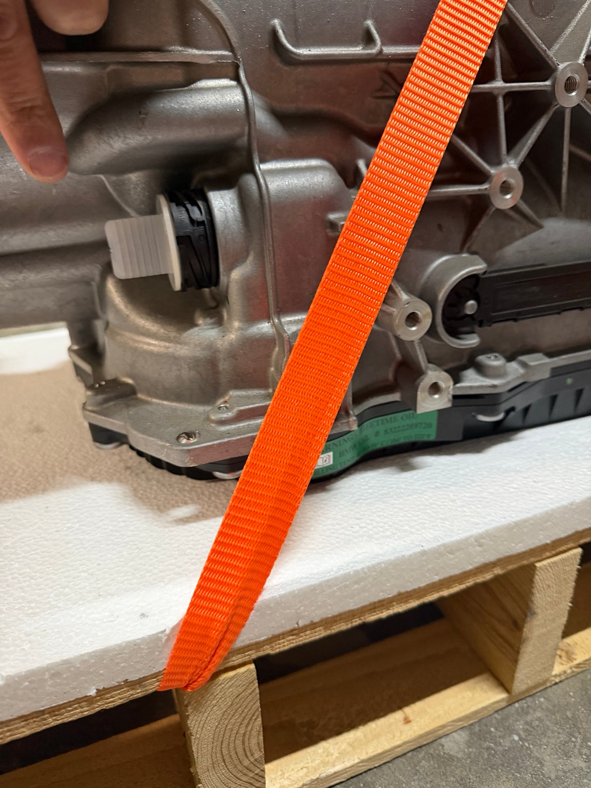 ZF 8HP75 Gen 2 N57 transmission detail